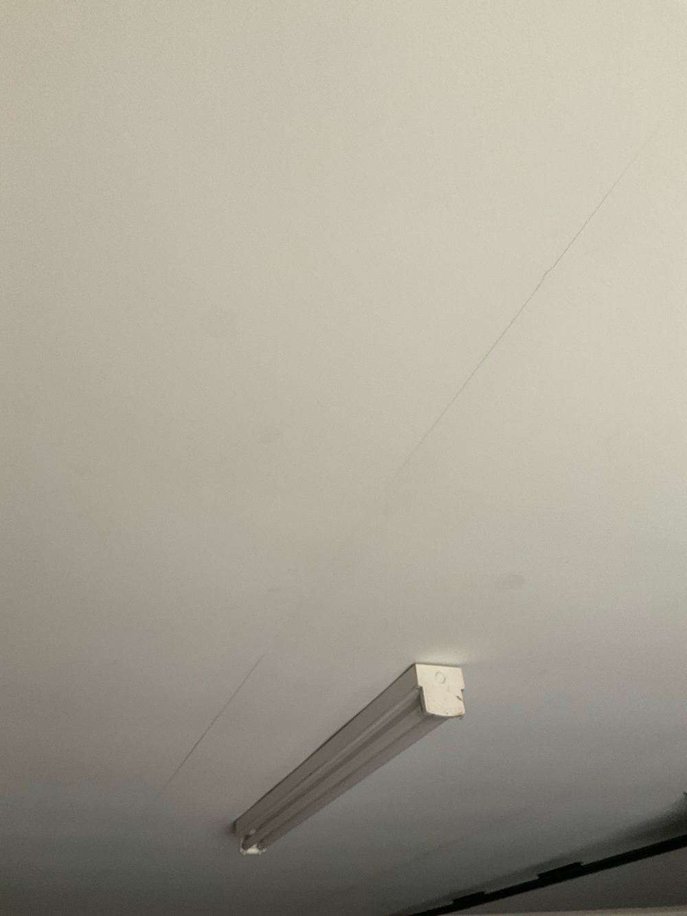 Settlement cracks through walls and cornices worth an engineer's look, found during a pre-purchase inspection in Lara