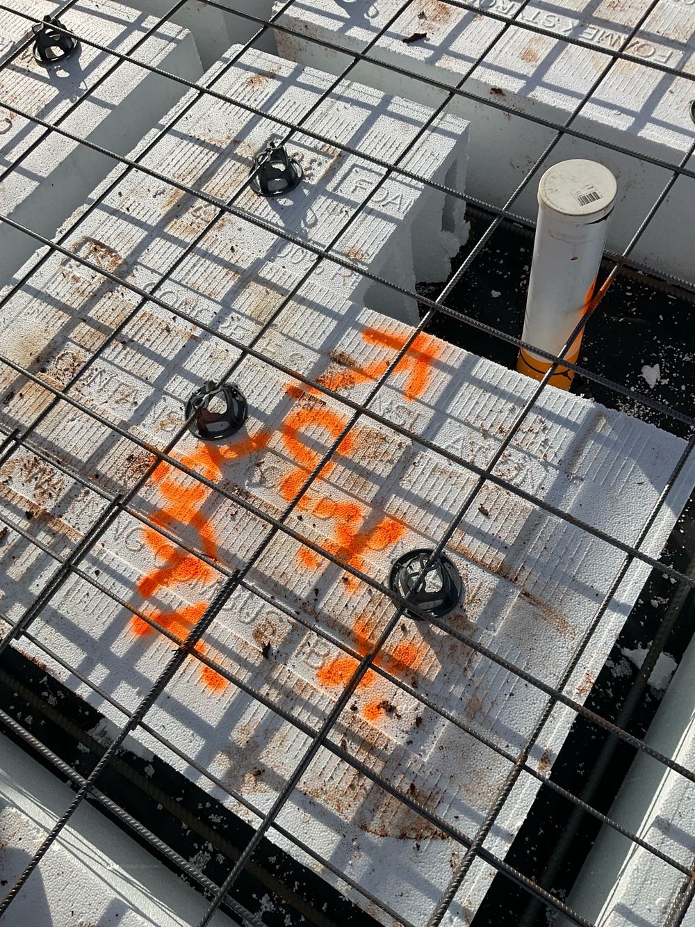 Slab pre-pour inspection in Strathtulloh